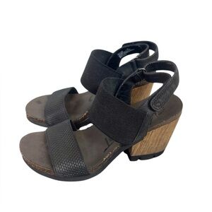 OTBT Duty Free style leather chunky heels women’s shoes size 7.5